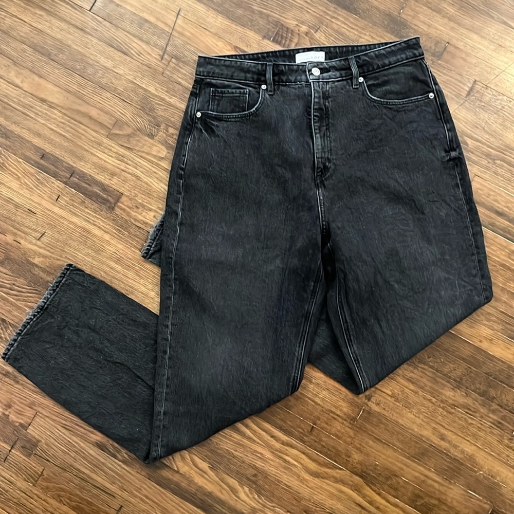 Loft Black Curvy 90s Straight Jean sz 8/29